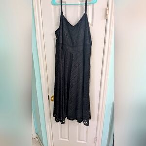 Elegant Black Lace Dress